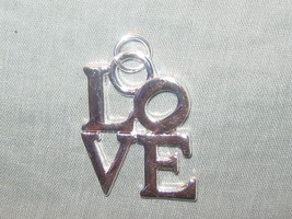 25MM Silver Tone Philadelphia Philly Heart Love Pendant Charm Corded Necklace - £5.54 GBP