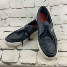 Lacoste Boat Shoes Dark Blue Mens Sz 13 Casual Mens Fashion - $29.69