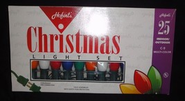 Hofert&#39;s Christmas 25 Indoor Outdoor C9 Multi-Color Bulb String Light Set - £35.96 GBP