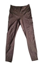 Patagonia Women XS Gray Centered Cropped Leggings Active Stretch Xtra Sm... - $19.79