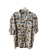 Vintage David Carey Originals Ohio State Parks Button Up Shirt Size L - $27.00