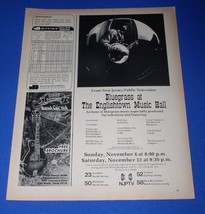 Bluegrass At Englishtown Music Hall Pickin&#39; Magazine Photo Clipping Vint... - £11.93 GBP