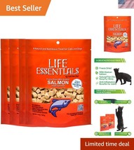 Single Ingredient Grain-Free Salmon Treats for Cats &amp; Dogs - 5 Oz Bags, ... - $115.49