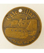 Vintage Brass Metal Token Profit With Caterpillar Farm Equipment Diesel ... - £19.46 GBP