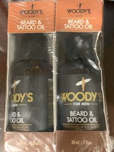 Woody&#39;s Beard &amp; Tattoo Oil 1 oz-2 Pack - $23.12