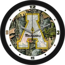 Appalachian State Mountaineers Camo Wall Clock - £29.72 GBP