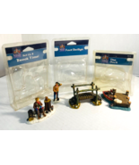 Beautiful VTG Set of 3 Lemax Christmas Village 2002 Carole Towne Collect... - £24.83 GBP