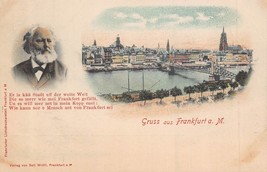 FRANKFURT GERMANY~FRIEDRICH STOLTZE-POET &amp; WRITER~1900 SALI WOLFF PHOTO ... - £9.39 GBP