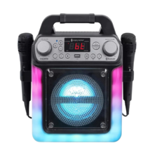 Singing Machine Bluetooth Karaoke System With LED Lights and Dual Microp... - $49.46