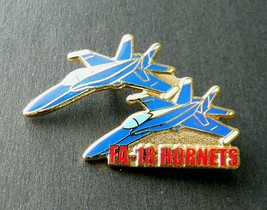 Hornet FA-18 Blue Angels Formation Lapel Hat Pin Navy Usn Badge 1.5 Inches - £4.21 GBP