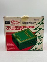 Vintage Mr. Christmas The Lights And Sounds Of Christmas 1985 Model 112 Video - £18.99 GBP