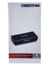 RadioShack 3-In/2-Out HDMI Matrix Splitter Selector W Remote AC Adapter ... - $13.82