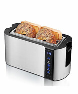 Long Slot 4 Slice Toaster, Countdown Timer, Bagel Function 6 Toast Setting - €363,25 EUR