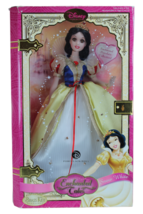 Disney Princess Enchanted Tales Snow White Porcelain Doll NEW In Box 2007 - £32.68 GBP