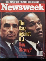 NEWSWEEK  MAGAZINE THE CASE AGAINST  O J SIMPSON, HOW STRONG? JULY  11 1994 - $8.79