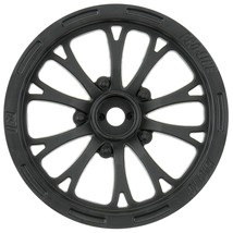 Pro-Line Racing 277503 1/10 Pomona Front 2.2&quot; Wheels Drag 12mm (2) Black - £17.19 GBP