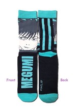 Jujutsu Kaisen Megumi Crew Socks 1-Pair Anime Licensed NEW - £8.85 GBP