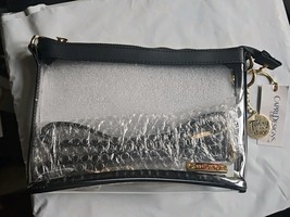 Capri Designs Small Crossbody Purse, Clear /Black - $27.02 CAD