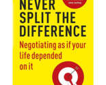 Never Split the Difference By Christopher Voss with Tahl Raz (English,Pa... - £10.99 GBP