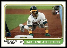 2023 Topps Heritage Esteury Ruiz RC Oakland Athletics #569 - $1.89