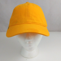 Solid Golden Yellow Unisex Adjustable Baseball Cap - $9.69