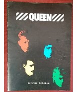 QUEEN / FREDDIE MERCURY - VINTAGE 1982 WORLD TOUR CONCERT PROGRAM BOOK -... - $40.00
