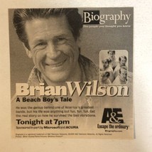 Brian Wilson A Beach Boy’s Tale Tv Guide Vintage Print Ad Tpa8 - $5.93