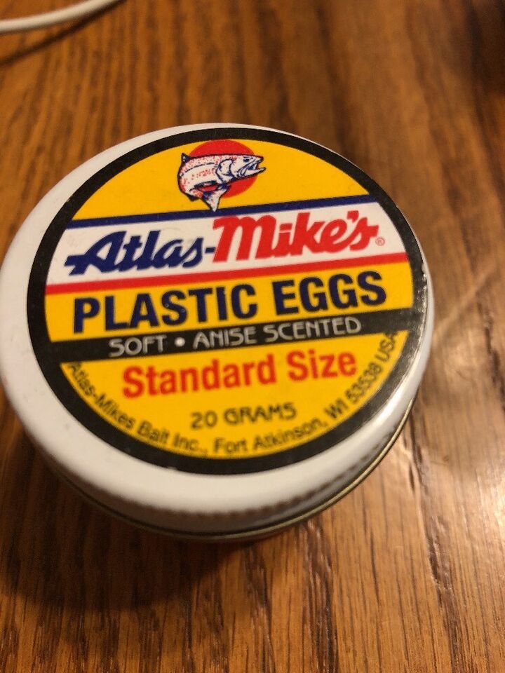 Atlas Mike&#39;s 43006 Standard Size Plastic Egg, 20 Grams Red Ships N 24h - $24.63