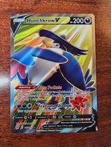 Honchkrow V Brilliant Stars 161/172 Holo Full Art Ultra Rare SWSH Pokemon TCG - £2.18 GBP