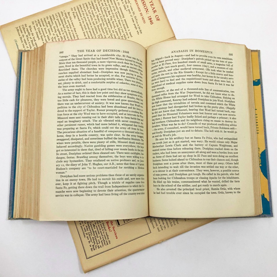 The Year of Decision 1846 Bernard DeVoto HBDC First Edition 524 pages 1943 Item image 13