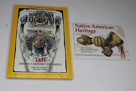 National Geographic Magazine W/ Map Vol 180 No. 4 Oct 1991 - £7.09 GBP