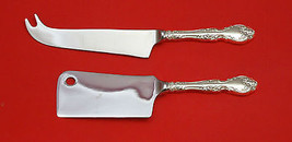 Melrose By Gorham Sterling Silver Cheese Server Serving Set 2PC Hhws Custom Made - £91.86 GBP