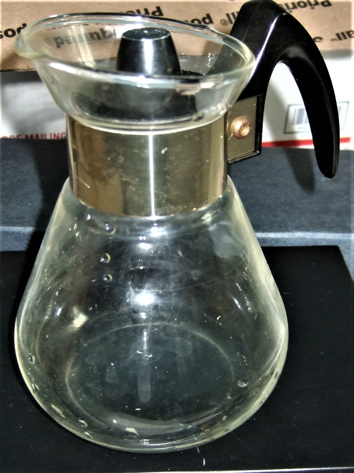 Pitcher - Covered glass Pitcher - $4.90