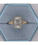 Lab Grown 2.00 Cts E Color VVS2 Clarity IGI CERTIFIED Elongated Cushion ... - $1,850.00