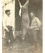 1919 Photograph Two Men Deer Hunting - $29.88 CAD