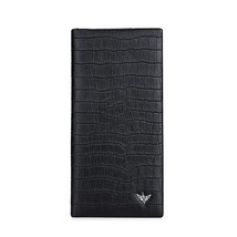 WILLIAMPOLO Men&#39;s Wallet Genuine Leather Long Card Holder Case Luxury Design Fam - £88.38 GBP