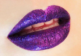 MAC Goodluck TROLLS Fuchsia Purple Glitter Sparkle for Lips Eyes Face NIB - £17.01 GBP