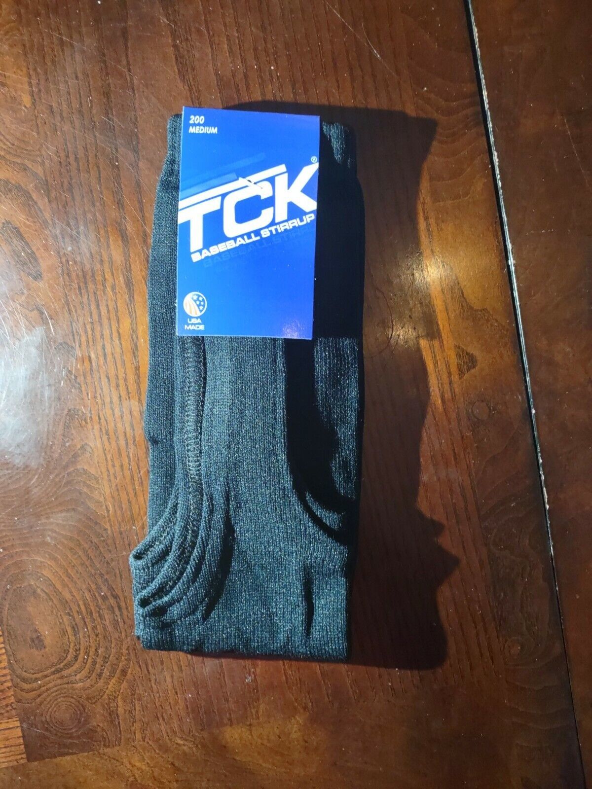 TCK Baseball Stirrup Black Medium - $18.69