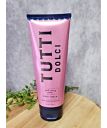 Bath & Body Works Tutti Dolci Pink Peony Creme Cream 8 oz New & Rare - $29.99