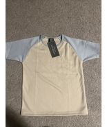 Fashion Classic Stretchy Unisex Adult Size 8/10 Dark Gray/Beige Short Sl... - $15.72