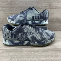 Nobull Trainer Women&#39;s Size 8.5 Gym Athletic Shoes Blue Camo - $44.55