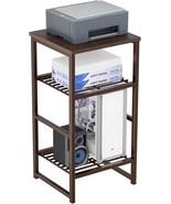 The Three-Tiered Georis Printer Stand Holder Is A Heavy-Duty Metal Shelv... - $41.92