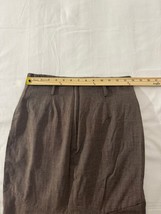 XOXO Pleated Bottom Skirt Juniors 5/6 Women's Brown Rear Zipper 6890ESQ8 image 10