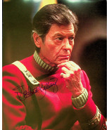 DeForest Kelley (Dr McCoy) signed 8 X 10 photo with COA - Star Trek - £303.24 GBP