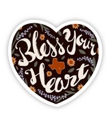 &quot;Bless Your Heart&quot; Texas Phrase Sticker - $72.64 MXN
