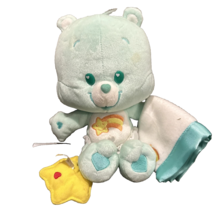 Care Bears Cubs Baby Wish Cub Bear 11&quot; plush w/star &amp; security blanket 2004 - £23.35 GBP