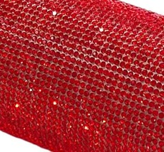 Red Self Adhesive Rhinestone Sheet Large 40cm x 24cm (17&quot; x 10&quot;) Super Sparkly C - $15.99