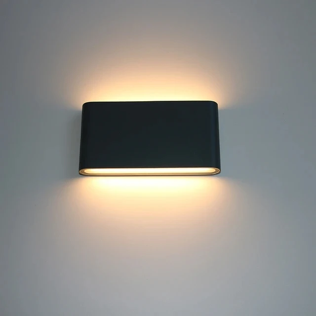 Led Up and Down Wall Lamp Outdoor Wall Light Waterproof Wall Sconce AC90-260V - £10.88 GBP+