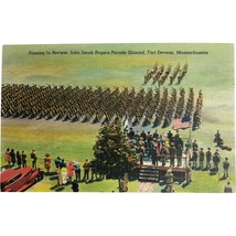 Vintage Post Card, Passing in Review, John Jacob Rogers, Fort Devens, MA - £7.87 GBP