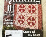 Fons &amp; Porter&#39;s Love Of Quilting Magazine January February 2009 Valentin... - $12.91